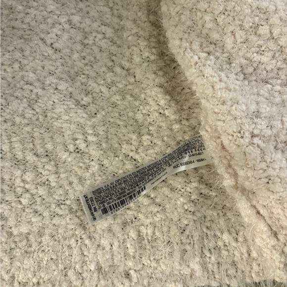Zara Cream Textured Knit Sweater - Picture 4 of 6